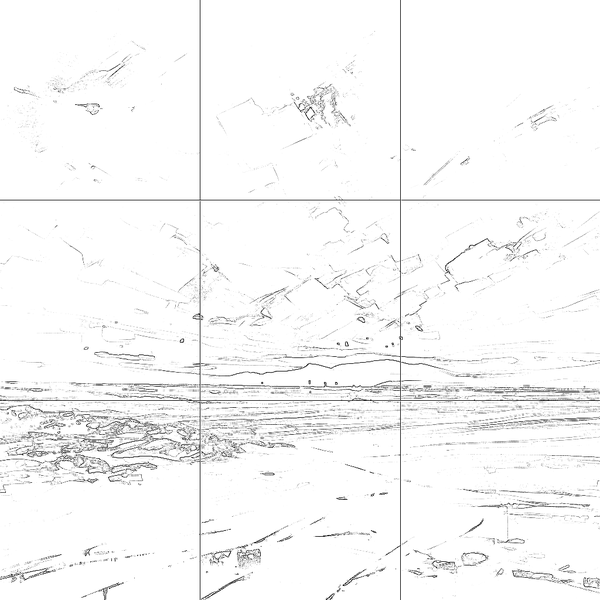 Sketch with grid