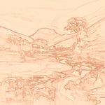 Sepia sketch