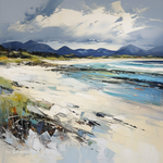 Original painting of Camusdarach Beach