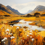 Original painting of Glencoe