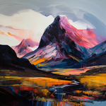 Original painting of Glencoe