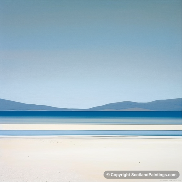 Painting - Luskentyre Beach - Scottish Beaches