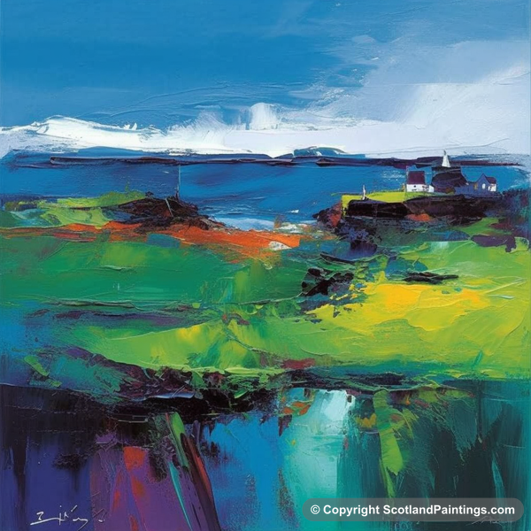 Painting - Stornoway - Scottish Cities