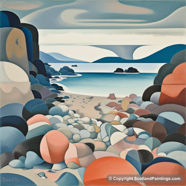 Painting - Coral Beach - Scottish Beaches