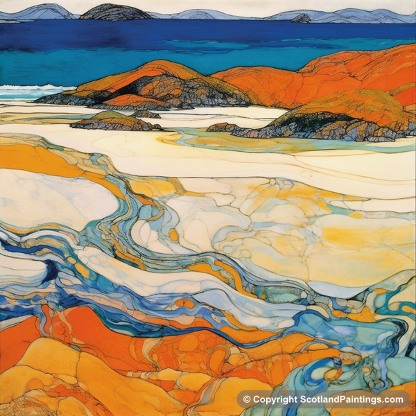 Painting - Traigh Mhor - Scottish Beaches