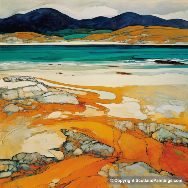 Painting - Traigh Mhor - Scottish Beaches