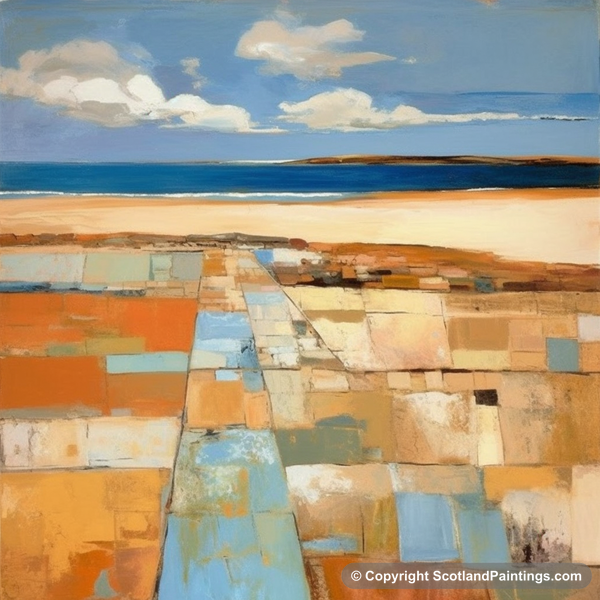 Painting - Gullane Beach - Scottish Beaches