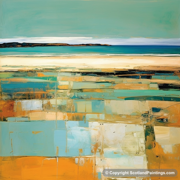 Painting - Gullane Beach - Scottish Beaches