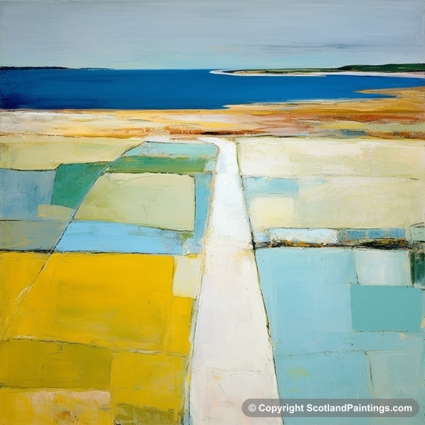 Painting - Gullane Beach - Scottish Beaches