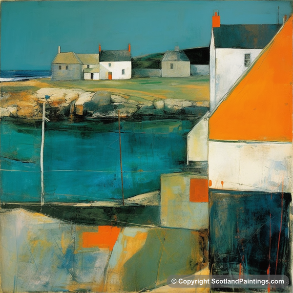 Painting - Lerwick - Scottish Cities