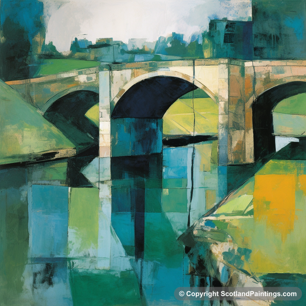 Painting - Old Brig O'Dee - Scottish Bridges