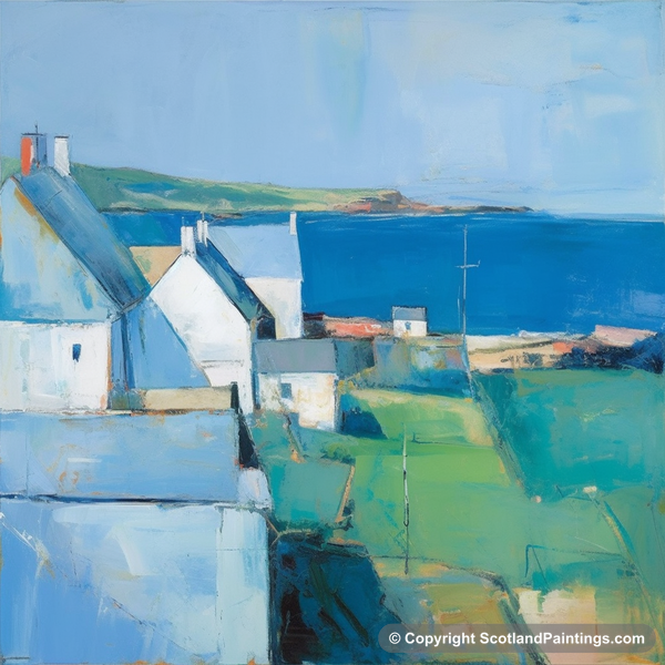 Painting - Elie - Scottish Villages