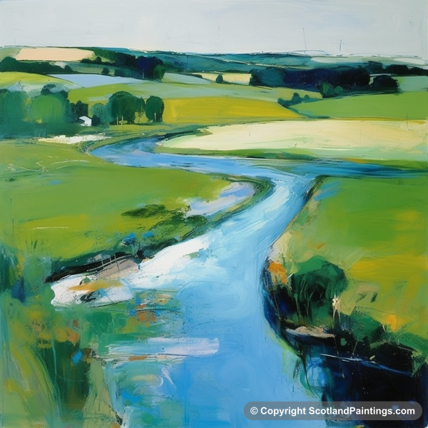 Painting - River Don - Scottish Rivers