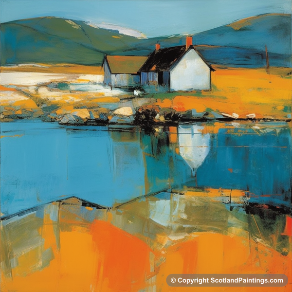 Painting - Gairloch - Scottish Villages