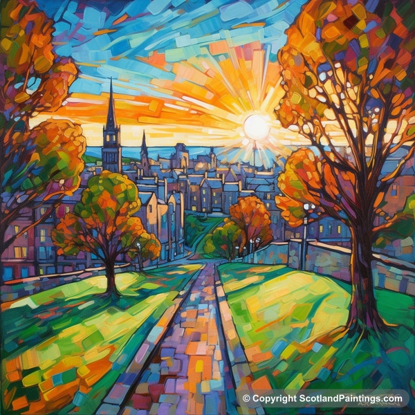 Painting - Aberdeen - Scottish Cities