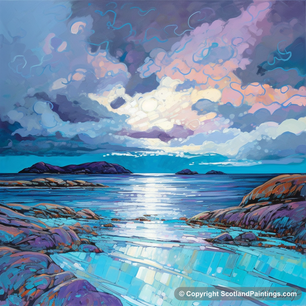 Painting - Achmelvich Bay - Scottish Coves