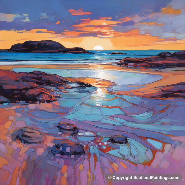 Painting - Traigh Mhor - Scottish Coves