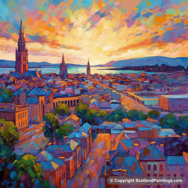 Painting - Perth - Scottish Cities