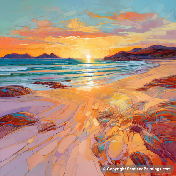 Painting - Traigh Mhor - Scottish Beaches