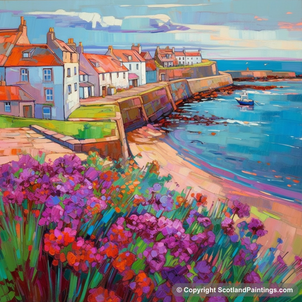 Painting - Elie - Scottish Villages