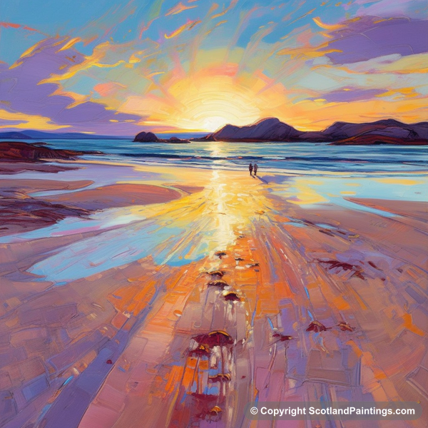 Painting - Mellon Udrigle Beach - Scottish Coves