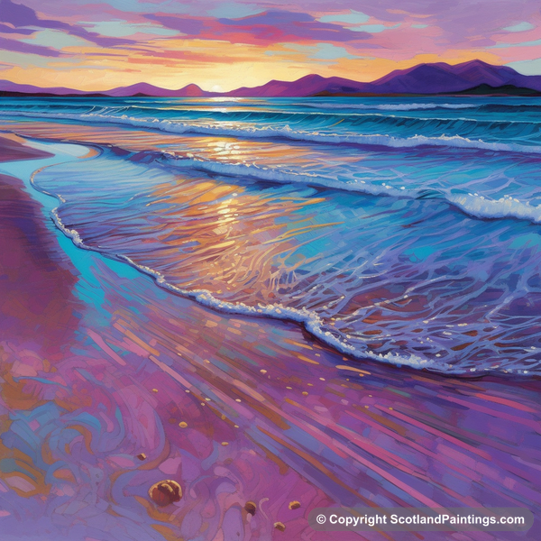 Painting - Scarista Beach - Scottish Beaches