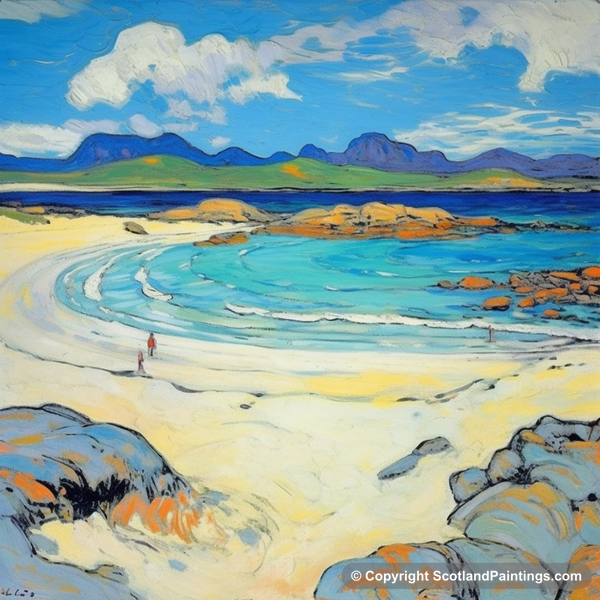 Painting - Camusdarach Beach - Scottish Beaches