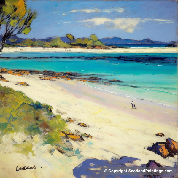 Painting - Camusdarach Beach - Scottish Beaches