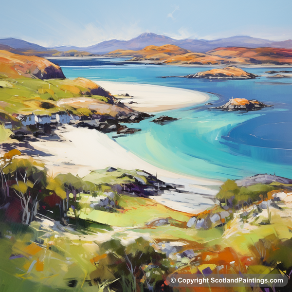 Painting - Lochinver Bay - Scottish Coves