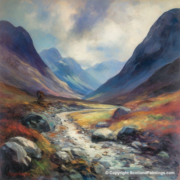 Painting - Glen Coe - Scottish Glens