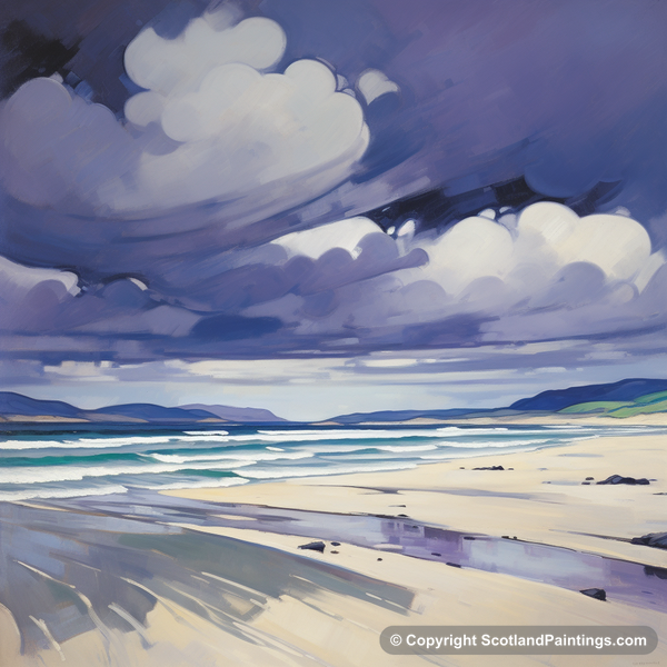 Painting - Scarista Beach - Scottish Beaches