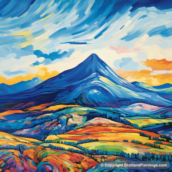 Painting - Schiehallion - Scottish Mountains