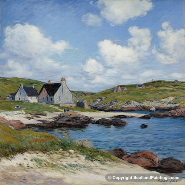 Painting - Isle of Lewis - Scottish Islands