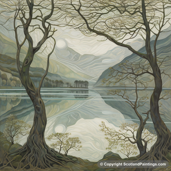 Painting - Loch Voil - Scottish Lochs