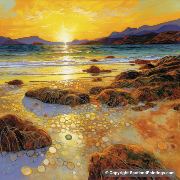 Painting - Camusdarach Beach - Scottish Beaches