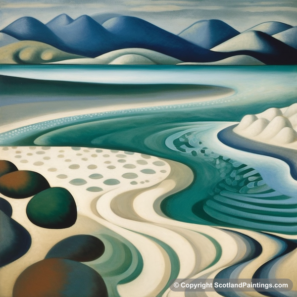 Painting - Silver Sands of Morar - Scottish Beaches