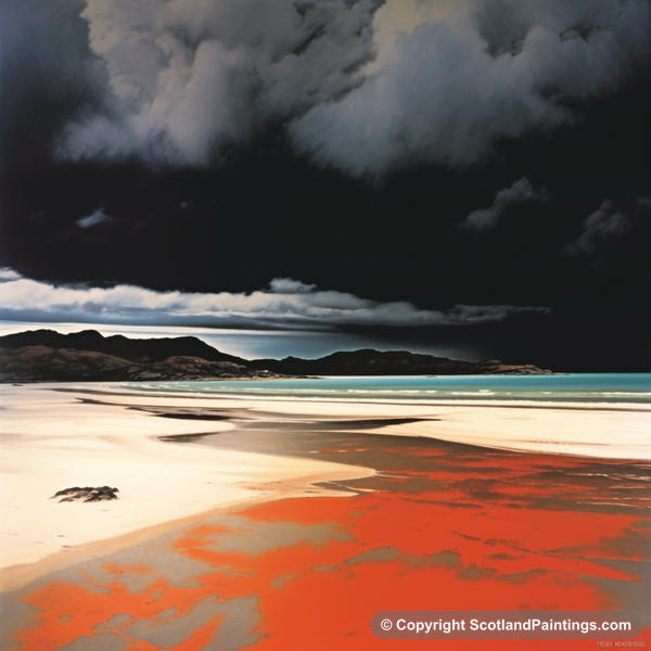 Painting - Silver Sands of Morar - Scottish Beaches