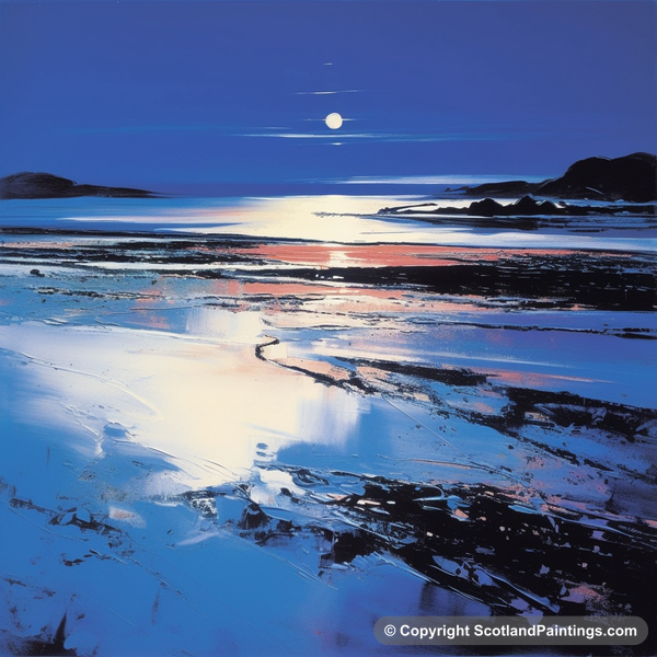 Painting - Silver Sands of Morar - Scottish Beaches