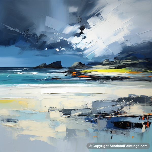 Painting - Camusdarach Beach - Scottish Beaches