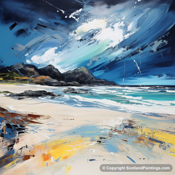 Painting - Camusdarach Beach - Scottish Beaches