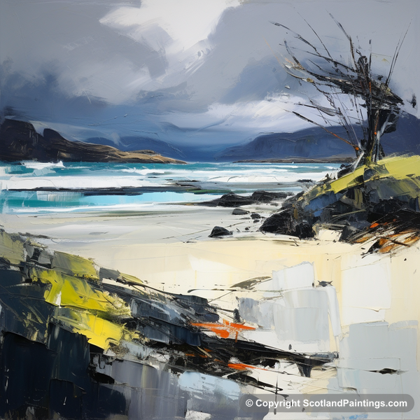 Painting - Camusdarach Beach - Scottish Beaches