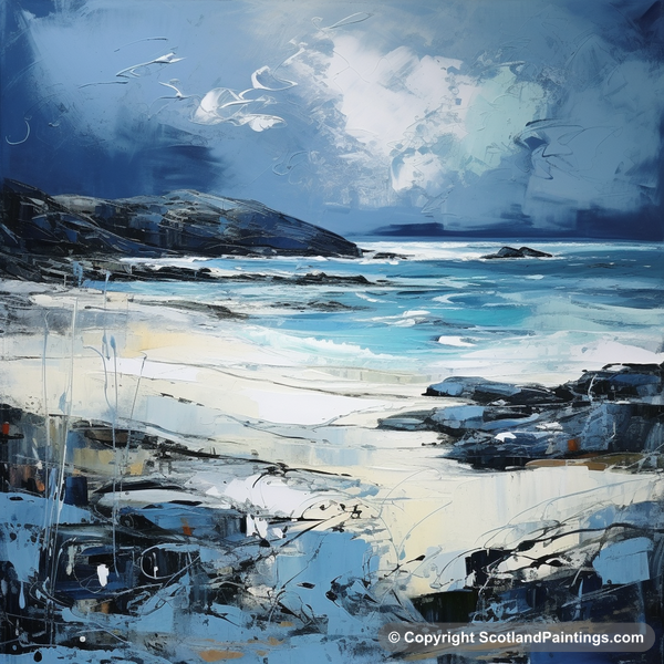 Painting - Camusdarach Beach - Scottish Beaches