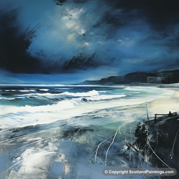 Painting - Camusdarach Beach - Scottish Beaches