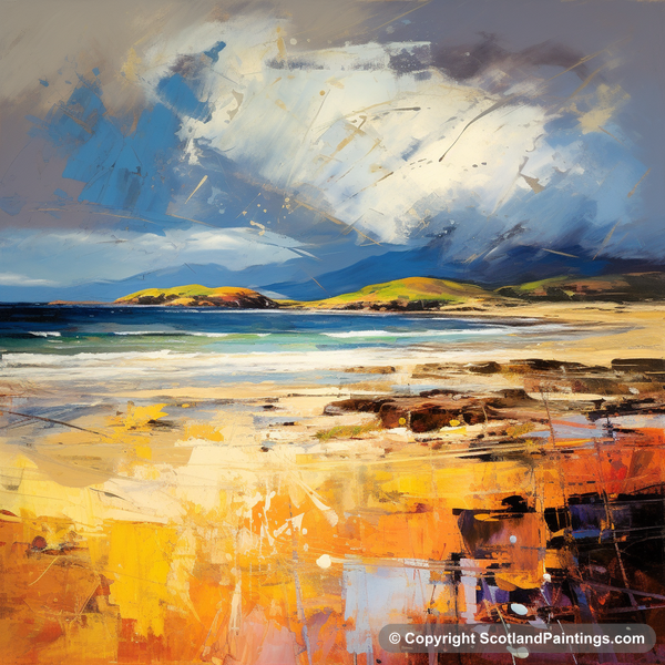 Painting - Camusdarach Beach - Scottish Beaches