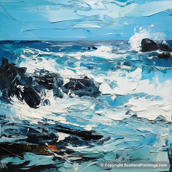 Painting - Camusdarach Beach - Scottish Beaches