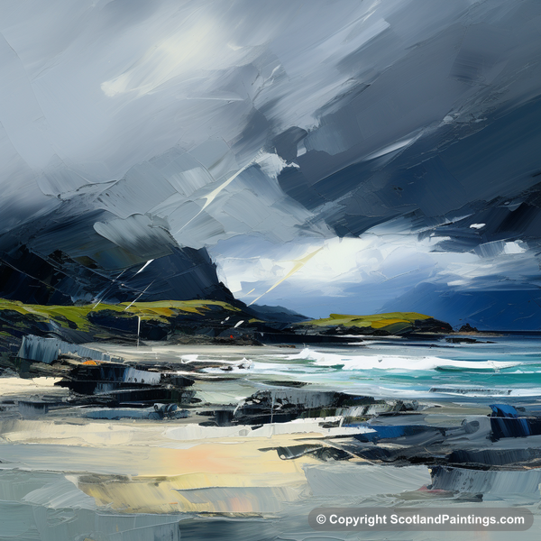 Painting - Camusdarach Beach - Scottish Beaches