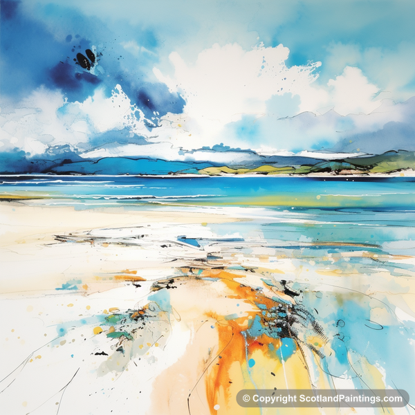 Painting - Camusdarach Beach - Scottish Beaches