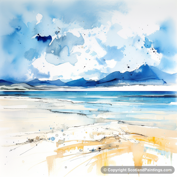 Painting - Camusdarach Beach - Scottish Beaches