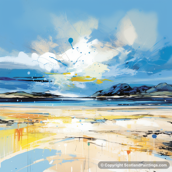 Painting - Camusdarach Beach - Scottish Beaches