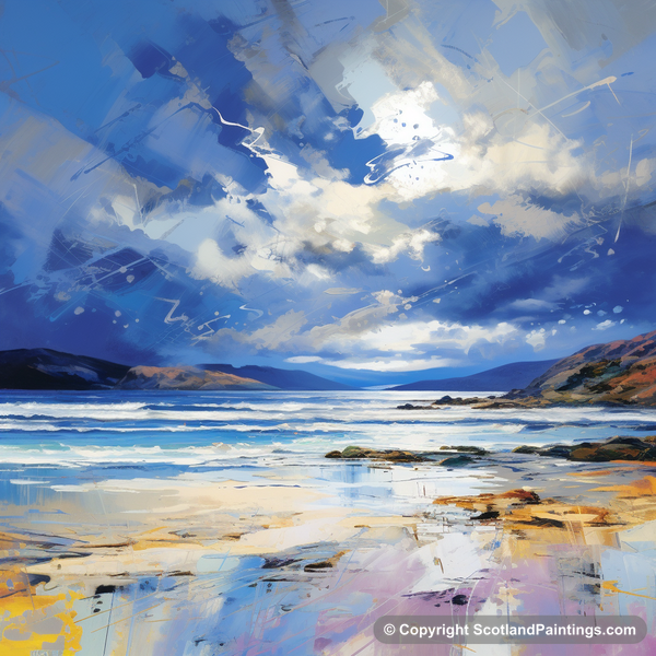 Painting - Camusdarach Beach - Scottish Beaches